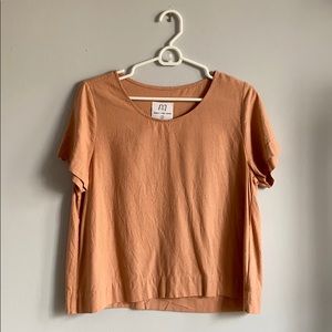Jamie + The Jones “The Staple Basic Tee” in Blush
